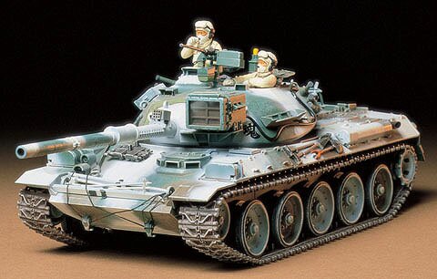 модель JGSDF Type 74 Японский основной танк